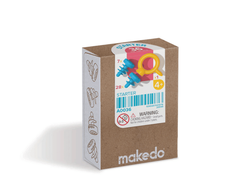 Makedo bouwen met karton - startset