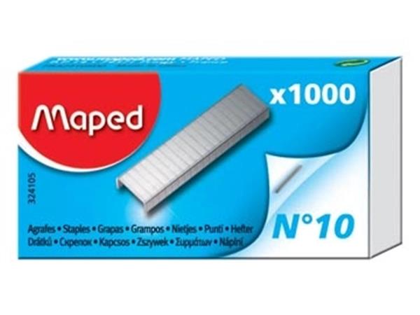 Maped office maped nietjes nr 10, doos (1.000 nietjes)