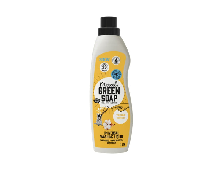 Marcel's green soap wasmiddel - vanille katoen - 1 liter