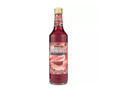 Siebrand marise alcohol vrije frambozen kersen likeur (0.75 liter)