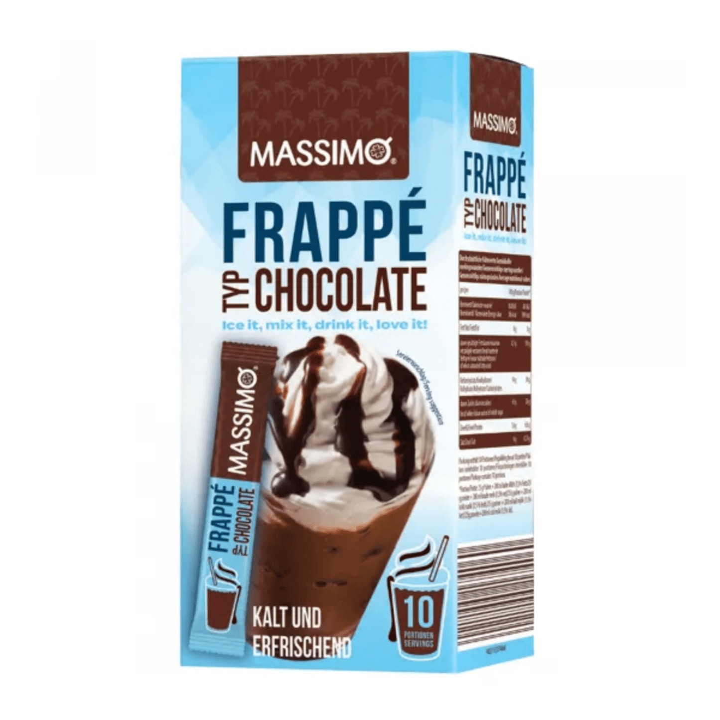 Massimo frappe chocolate (16x 250gr)