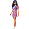 Mattel Fashionistas Doll 143 Pink Black Dress