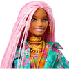 Mattel Extra Doll 10 Floral-Print Jacket with DJ Mouse