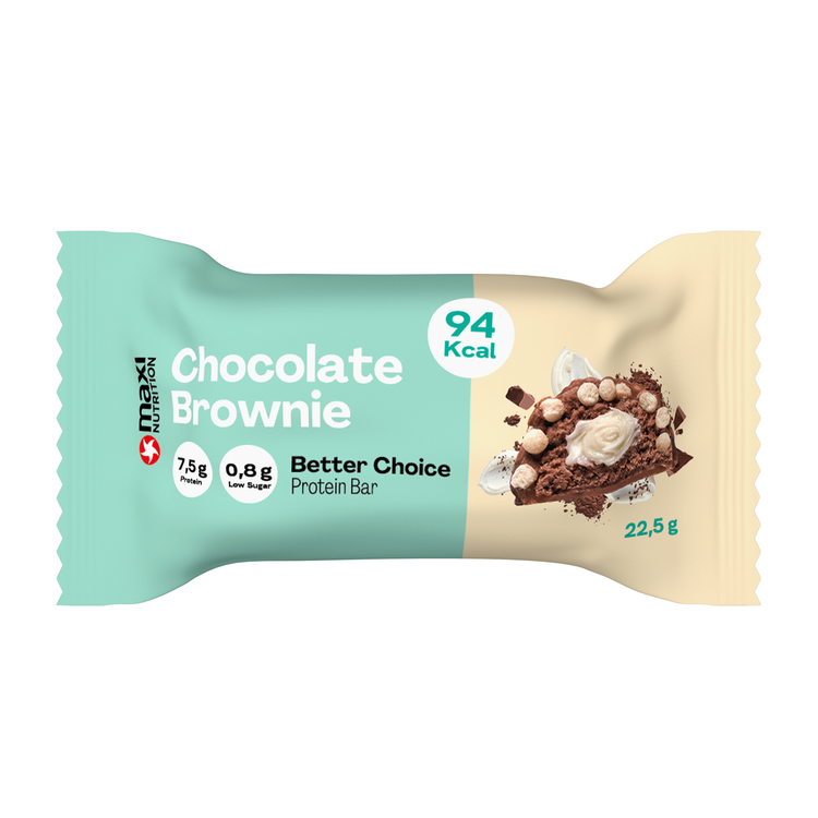 Maxi nutrition maxinutrition better choice bar chocolate brownie (15x 22,5g)