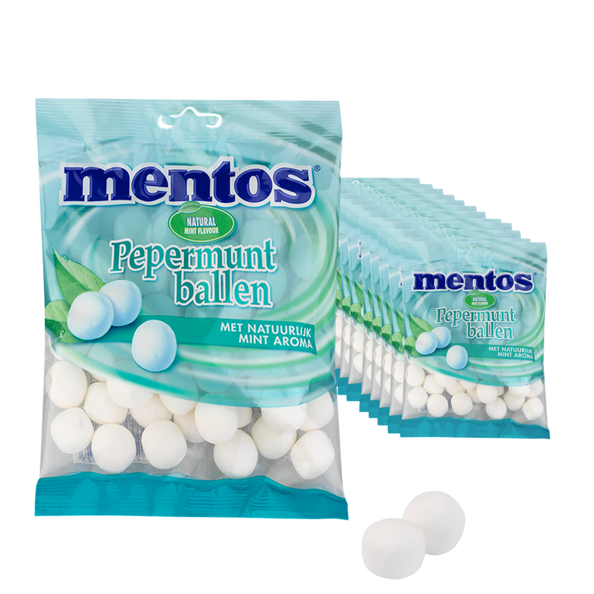 Mentos pepermuntballen (12x 220gr)