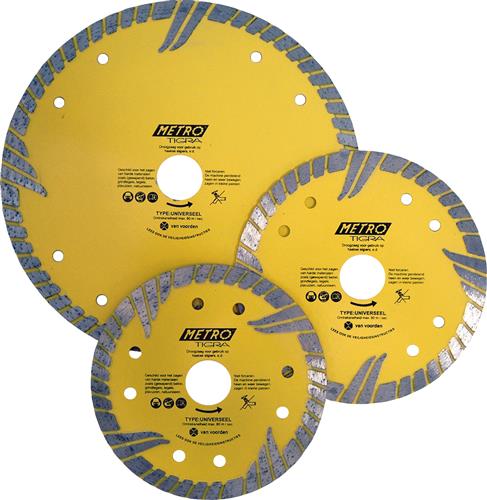 Diamantzaag 125 22.2 metro tigra