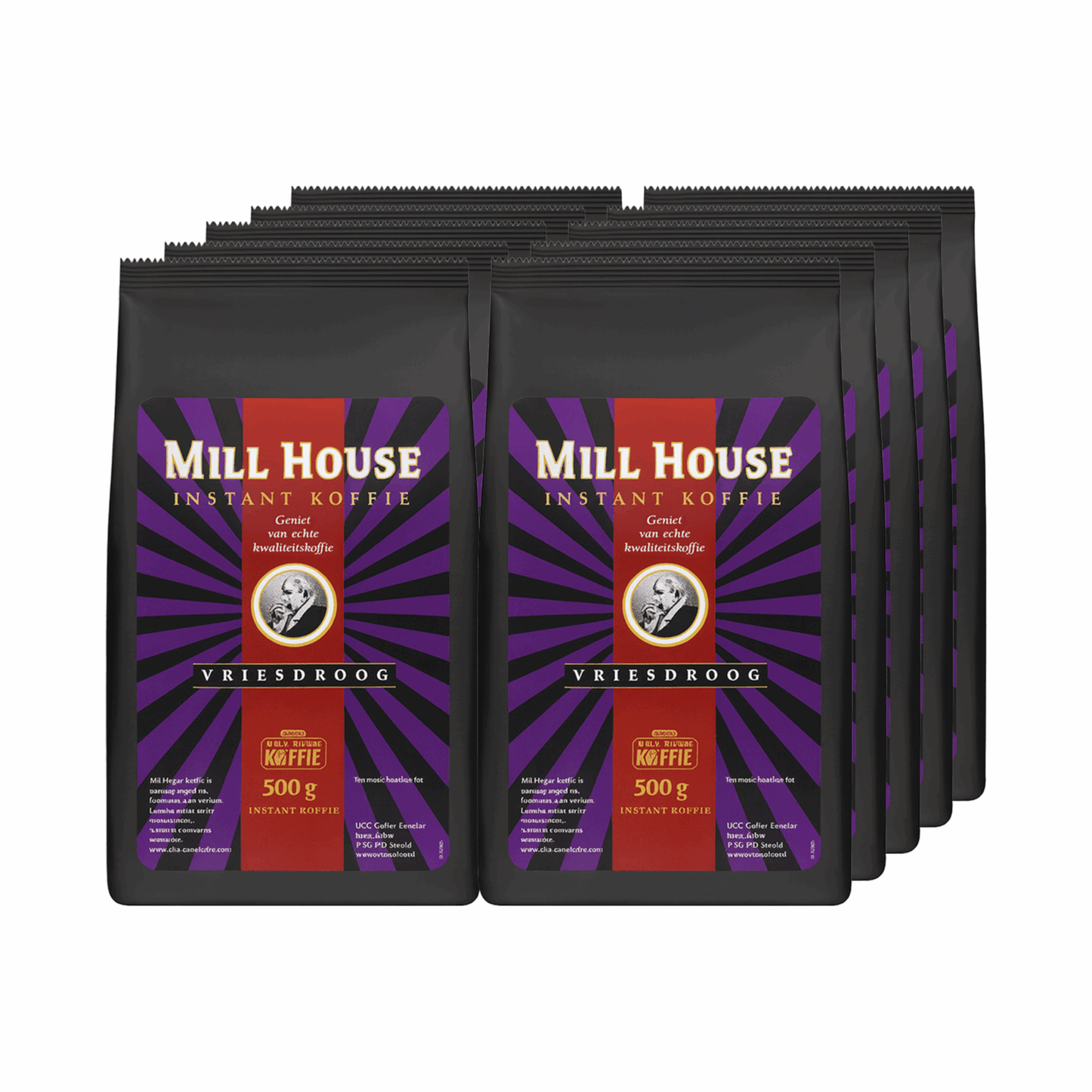 Mill house arabica vriesdroog (10x 500gr)