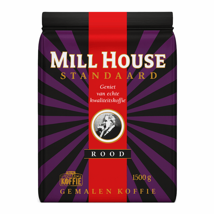 Mill house rood standaard (4x 1.5 kg)