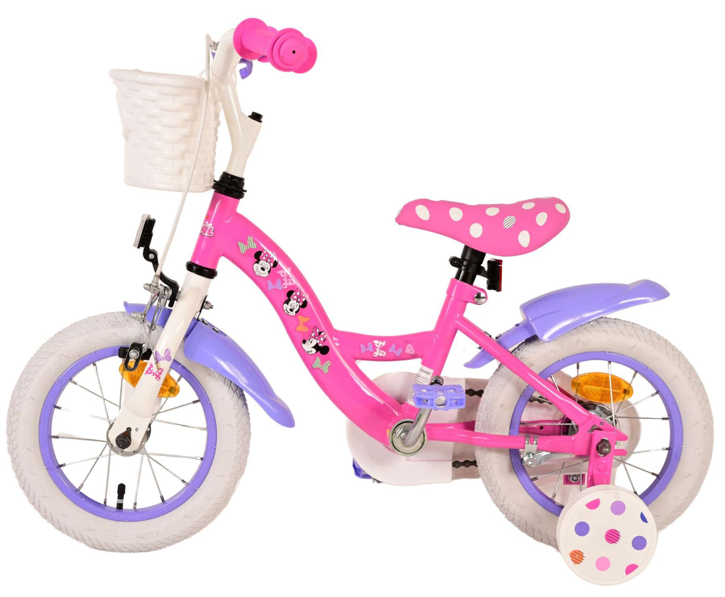 Minnie Cutest Ever! Kinderfiets - Meisjes - 12 inch - Roze