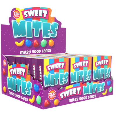 Zed candy mites sweet pocket box (24 stuks)