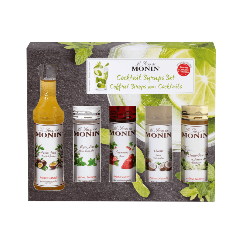 Monin siroop cocktail set (5x 5cl)