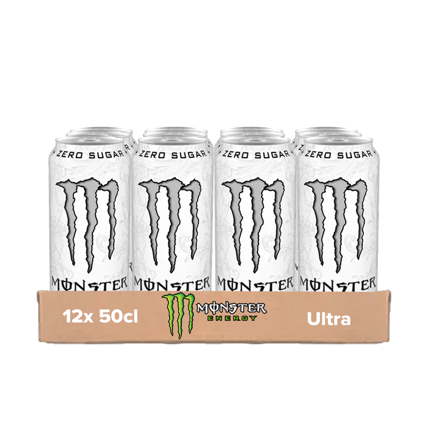 Monster energy ultra white blik (12x 50cl) (kopie)