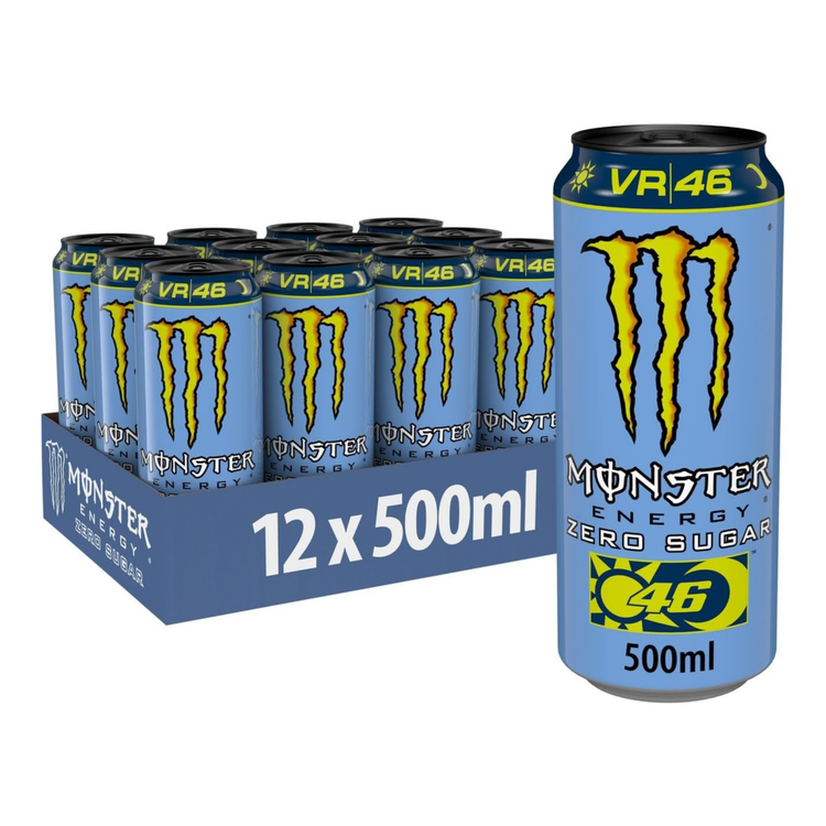 Monster energy the doctor valentino rossi vr46 blik (12x 500ml)