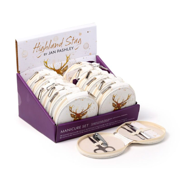 Jan pashley wild hert 5-delige manicureset met rits
