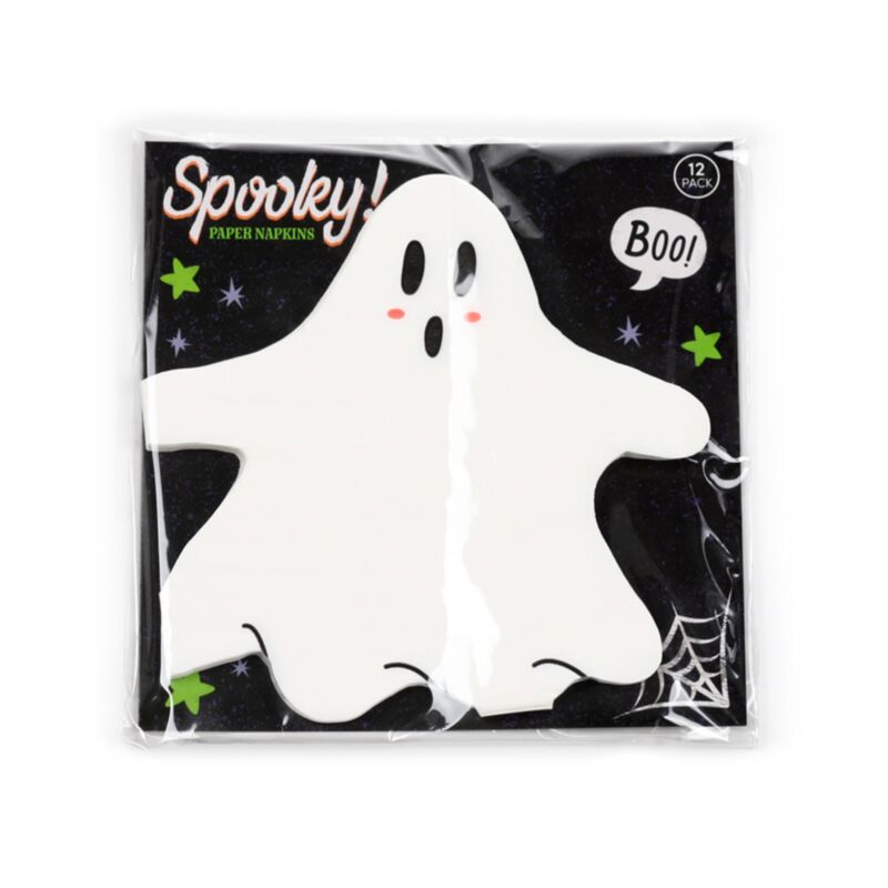 Spooky pak van 12 3-laags papieren feestservetten