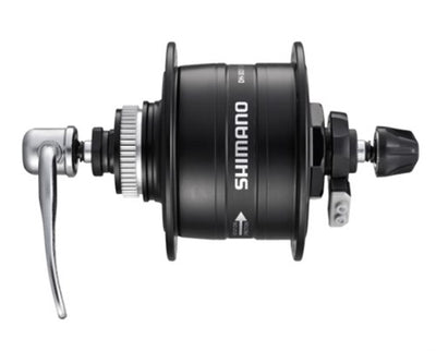 Shimano - Dynamonaaf HD-3D37 3 Watt - 36 gaats - Center-Lock - snelspanner - zwart