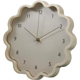 Home styling klok bloemvorm 3ass ø30cm - afbeelding 2