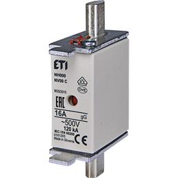 Eti meszekering 20a - 500v din nh00c gg | 3 stuks