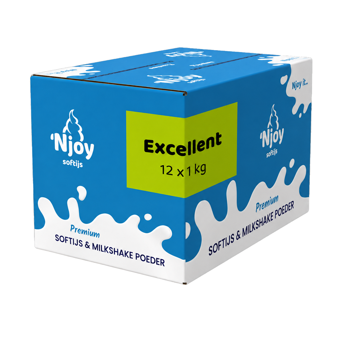 Njoy excellent slagroomsmaak mix (12x 1kg)