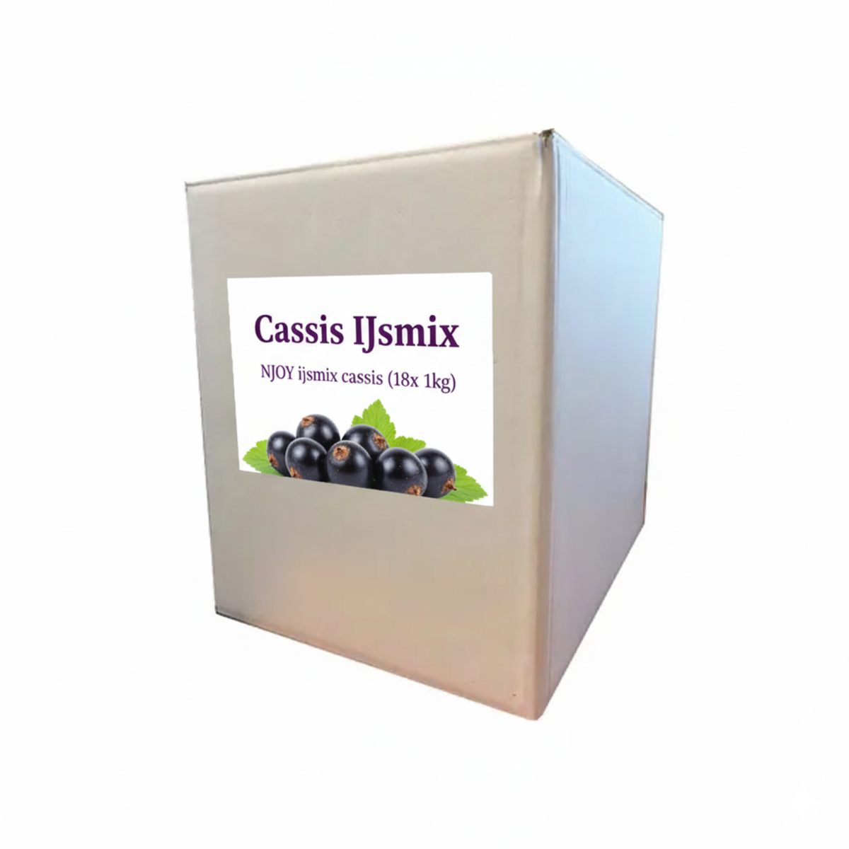 Njoy ijsmix cassis (18x 1kg)