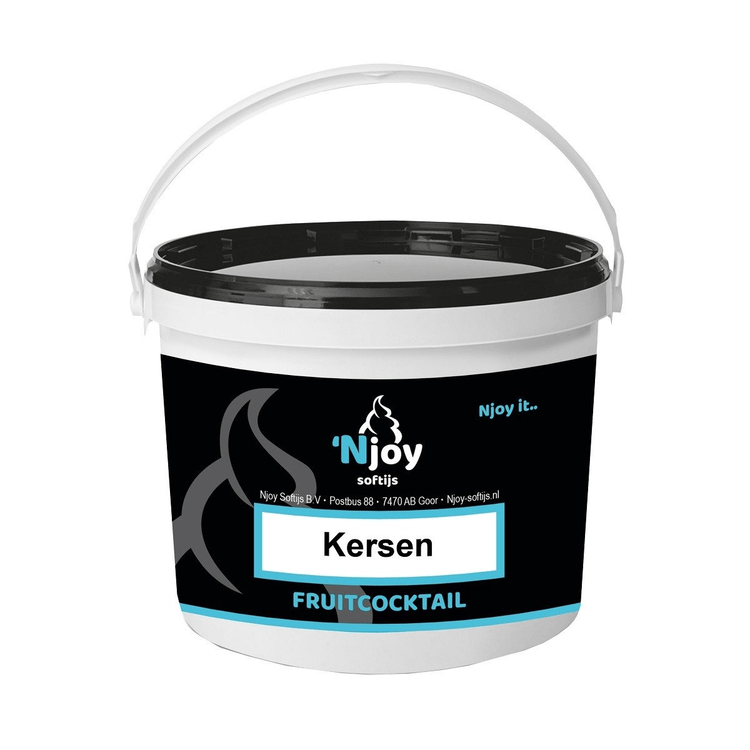 Njoy kersen fruitcocktail (1kg)