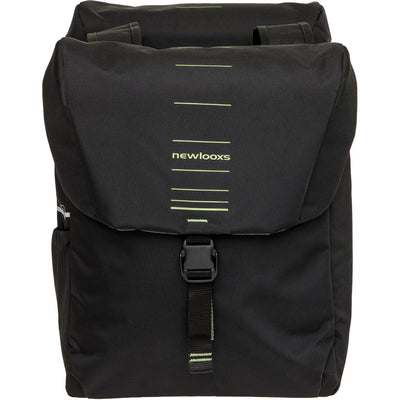 Newlooxs new looxs dubbele tas vigo 40l polyester zwart groen