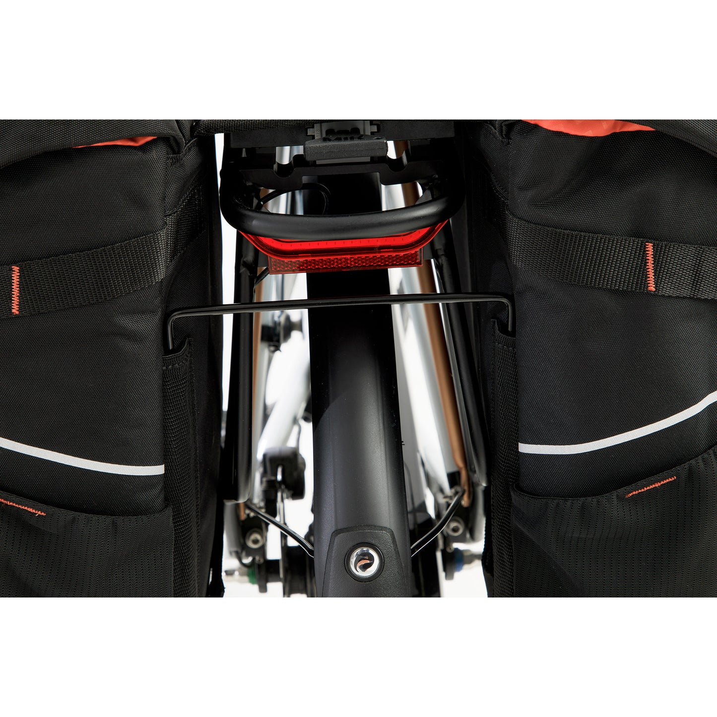 Newlooxs new looxs dubbele tas vigo double mik 2.0 . new looxs twin bags vigo double sw orange