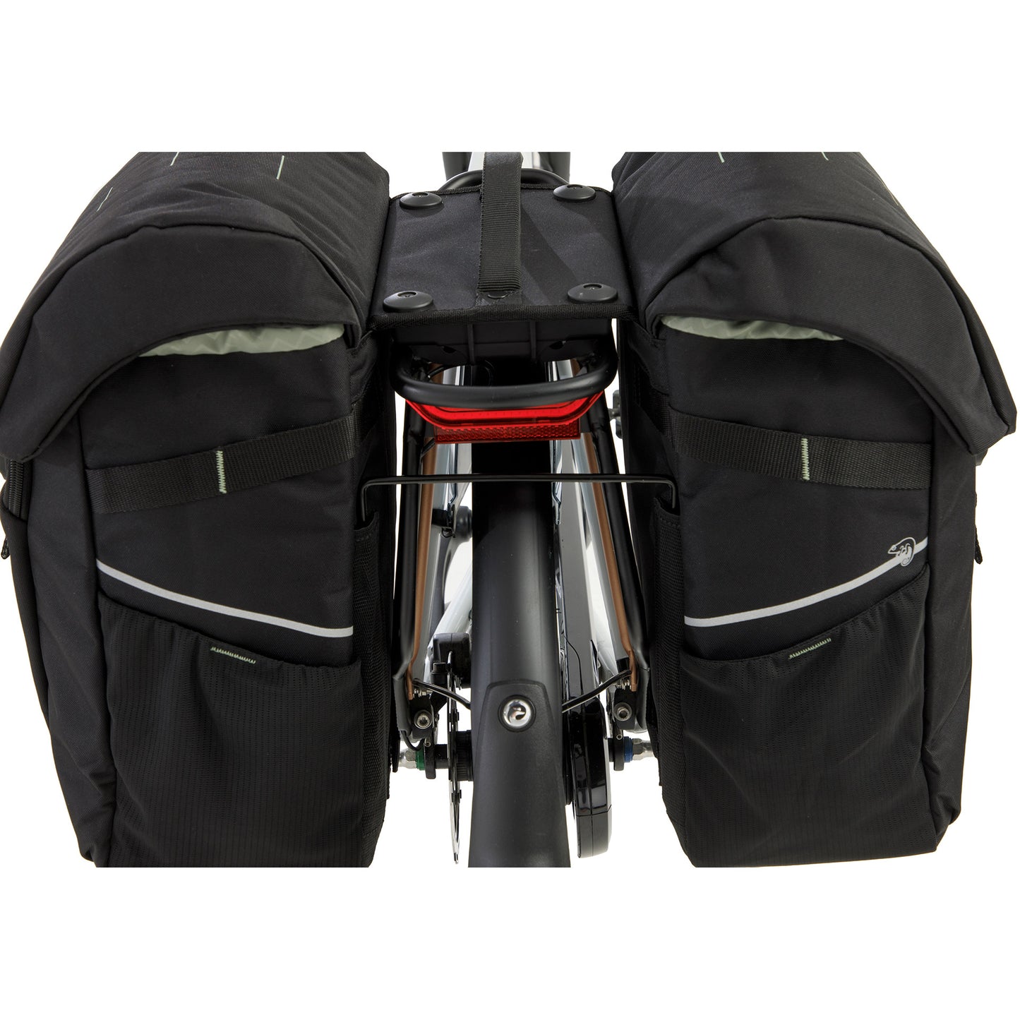 New tas looxs vigo dubbel | zwart groen | rt 2.0 | 40l