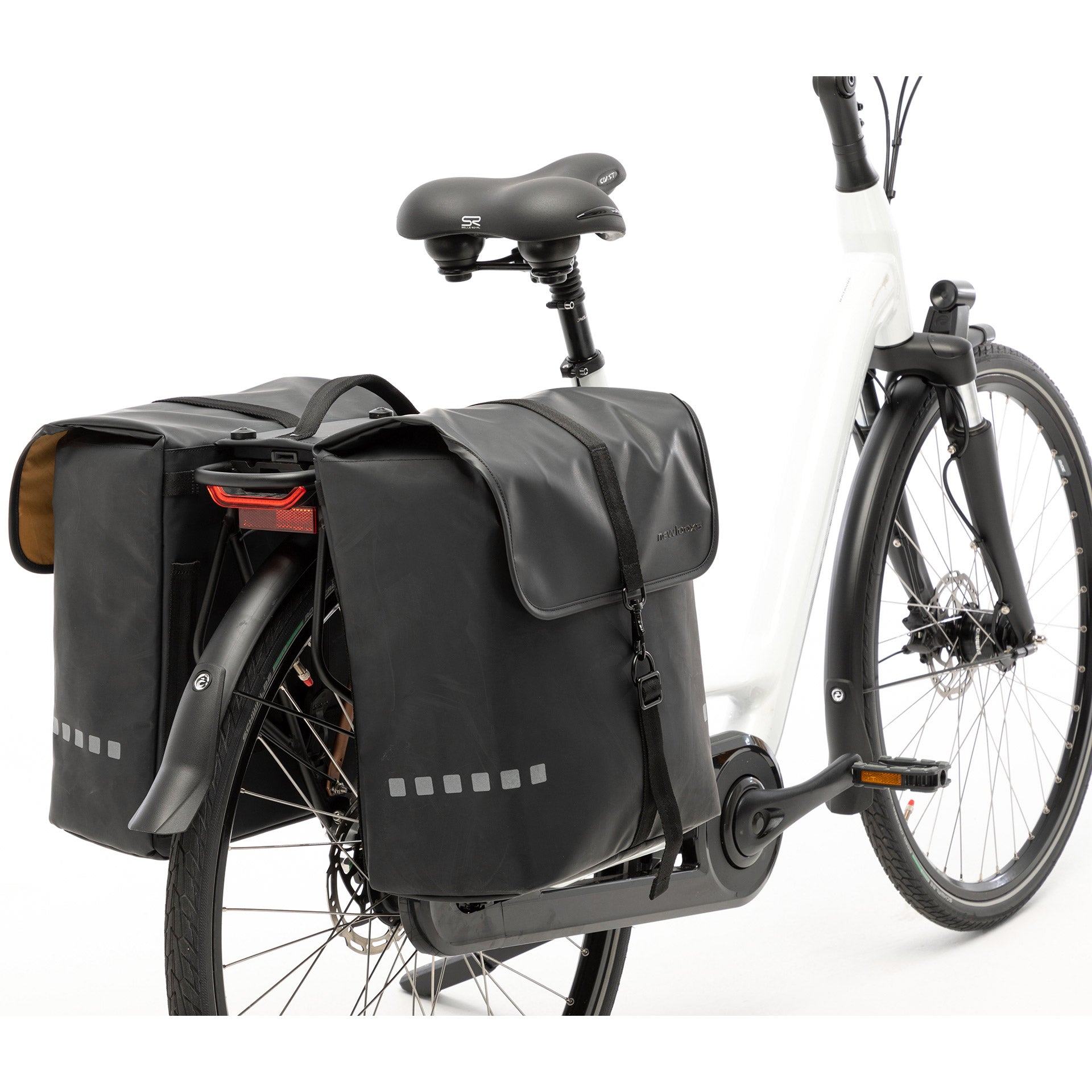 Newlooxs new looxs dubbele tas odense mik 2.0 39l polyester zwart