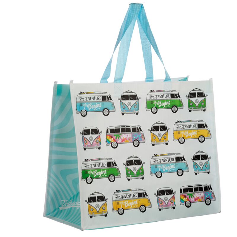 Volkswagen busje vw t1 summer duurzame shopper tas