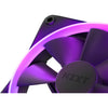 Nzxt f140 rgb duo case fans (zwart, 2 stuks, 140 x 140 x 25 mm, pwm, incl. controller)