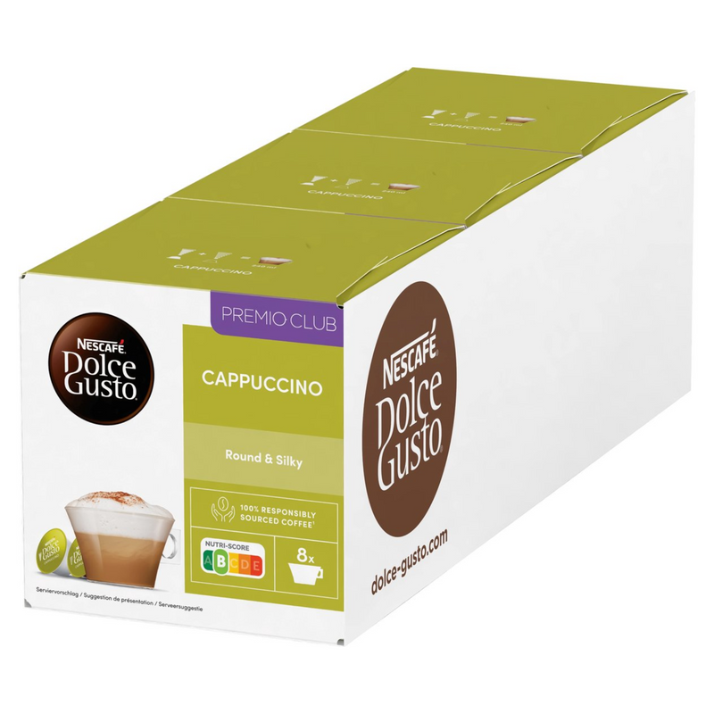 Nescafe dolce gusto nescafé dolce gusto capsules cappuccino - 48 koffiecups voor 24 koppen koffie