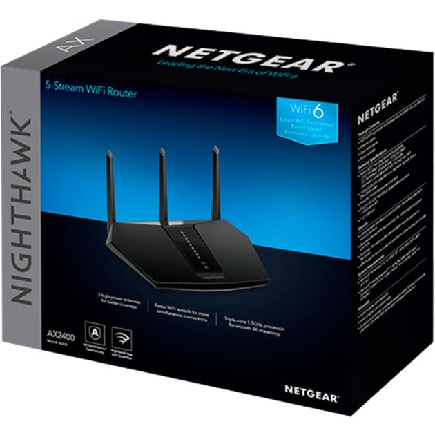 Netgear Nighthawk AX 5-Stream WiFi 6 Router
