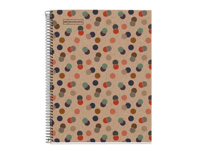 Miquelrius notitieboek - eco confetti - a4 gelinieerd - 80 blz