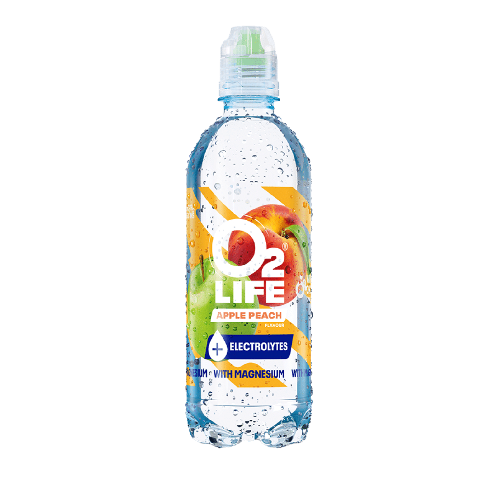 O2life electrolytes apple peach (12x 500 ml)