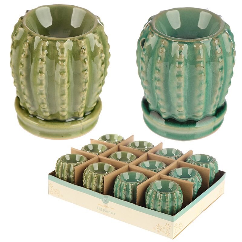 Eden mini cactus keramiek geurbrander - small