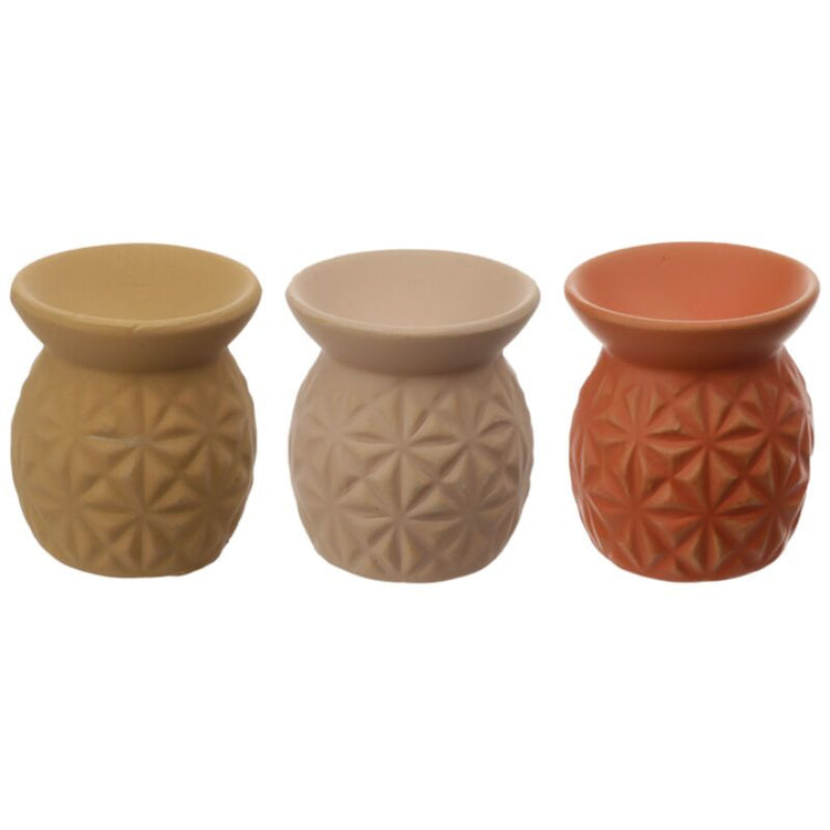 Eden keramiek embossed driehoek geurbrander - small