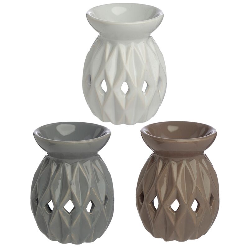 Origami stijl keramiek olie- en wax geurbrander