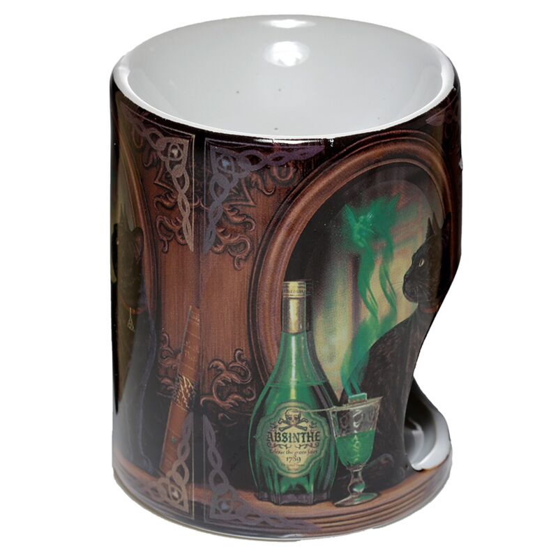 Lisa parker keramiek absinth kat geurbrander