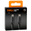 Optiline siliconen kabel usb type c > usb type c - 20 cm