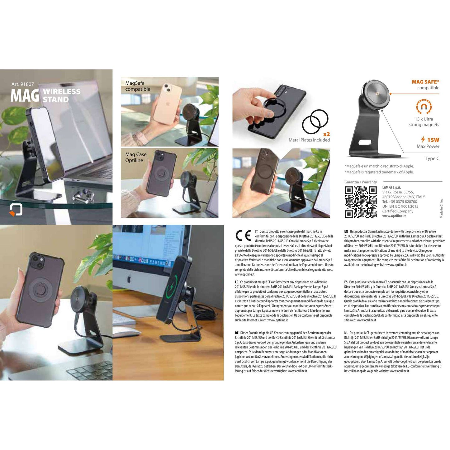 Optiline mag wireless stand