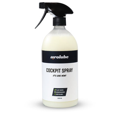 cockpit spray 1000 ml wit zwart