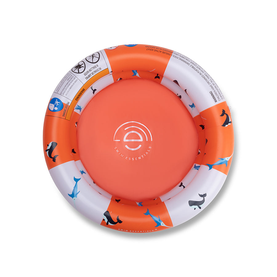 Ocean stripes | rood wit baby zwembad ø 60 cm