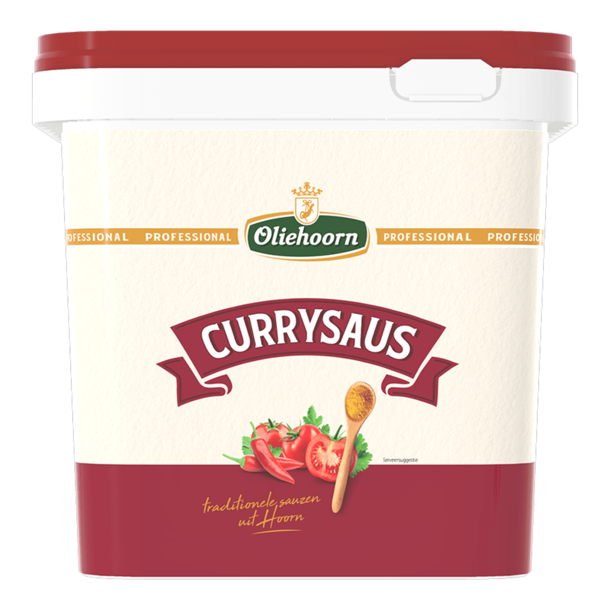 Oliehoorn currysaus (2,5 liter)