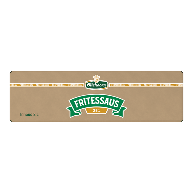 Oliehoorn saus king fritessaus 25% (8 liter)