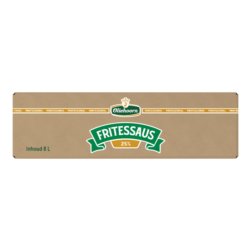 Oliehoorn saus king fritessaus 25% (8 liter)