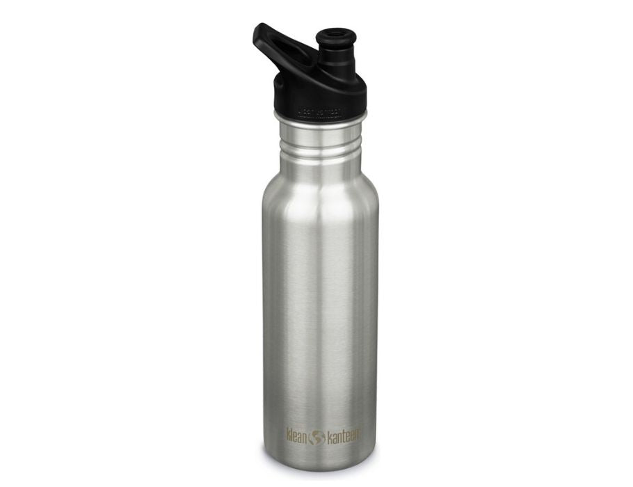 Klean kanteen drinkfles - classic - narrow - brushed - sportdop - 532 ml 18 oz