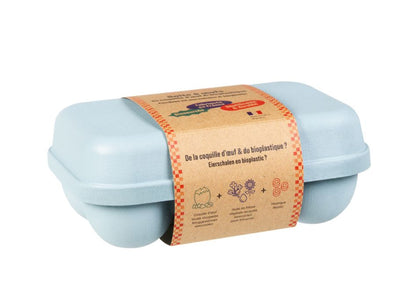 Ah! table! eierdoos voor 6 eieren - blauw