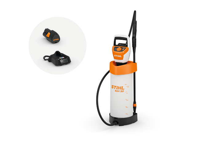 Stihl sga 30 accudrukspuit | set | 5 l | incl. as 2 accu en al 1 lader - sa090117010
