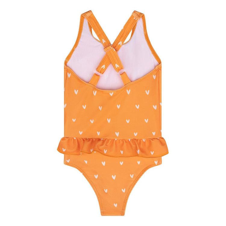 Orange kiss | oranje meisjes uv badpak